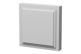 TOPPKLOSS FURU VIT 0502-Y 100X100X28