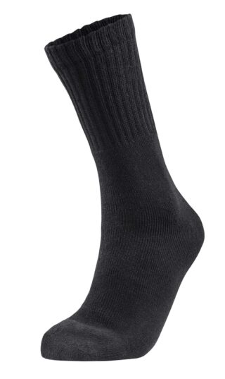 BOMULLSSTRUMPA 2194 1099 SVART 40-44 5PAR