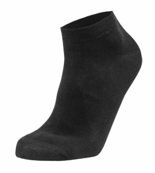 ANKELSOCKA 2195 1098 I BOMULL SVART 40-44 5PAR