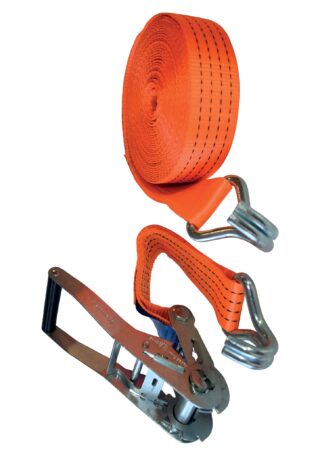 SPÄNNBAND 50MM 0,5+9,5M       4000KG, 2KROK ORANGE  189