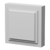 TOPPKLOSS FURU VIT 0502-Y 75X75X28