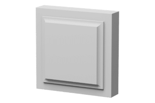 TOPPKLOSS FURU VIT 0502-Y 75X75X28
