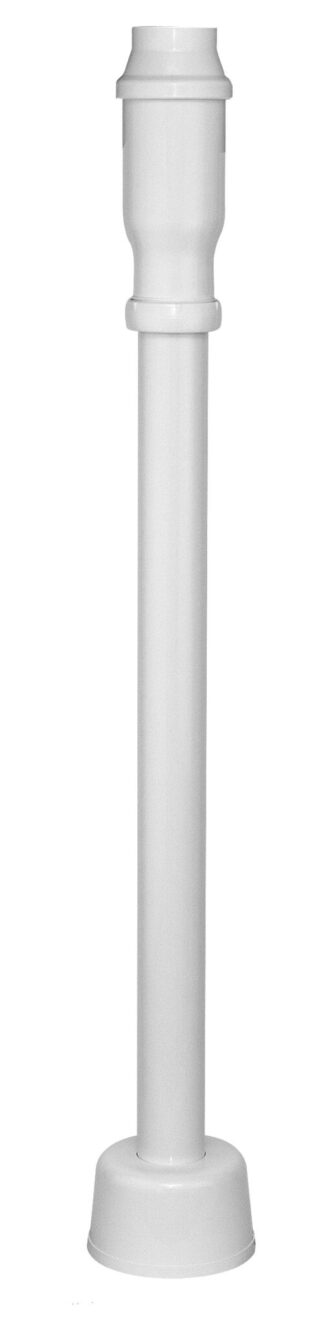VATTENLÅSSATS RAK VIT 32X40MM ABS SB