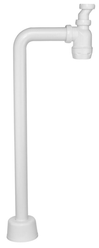 VATTENLÅSSATS TVÄRVINKEL VIT 32X40MM ABS SB