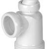 VATTENLÅS UTAN RÖR VIT 32X40MM ABS