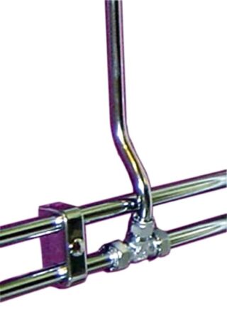 FÖRBIGÅNGSRÖR S-BOCKAT 12MM FÖRKROMAT