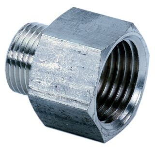 NIPPEL METALL R20XR15         INVÄNDIG/UTVÄNDIG GÄNG SB