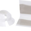 TÄCKBRICKA MED TÄTNING 15 VIT FÖR RÖR 15-17.2MM 2PACK