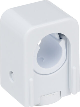 RÖRKLÄMMA 10-16 ENKEL SNAPP VIT 14120 MINI 2-PACK