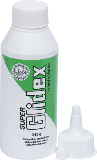 SMÖRJMEDEL SUPERGLIDEX MED SILIKON 250G FÖR PVC/PP