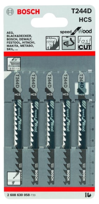 Sticksågsblad T 244 D