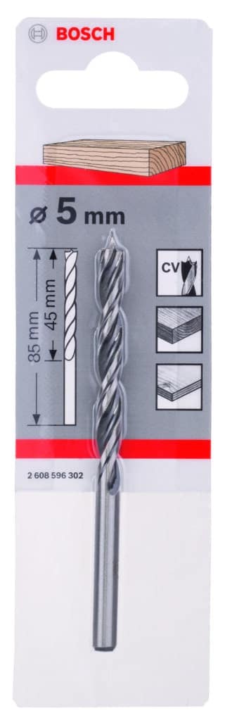 Träspiralborr, standard