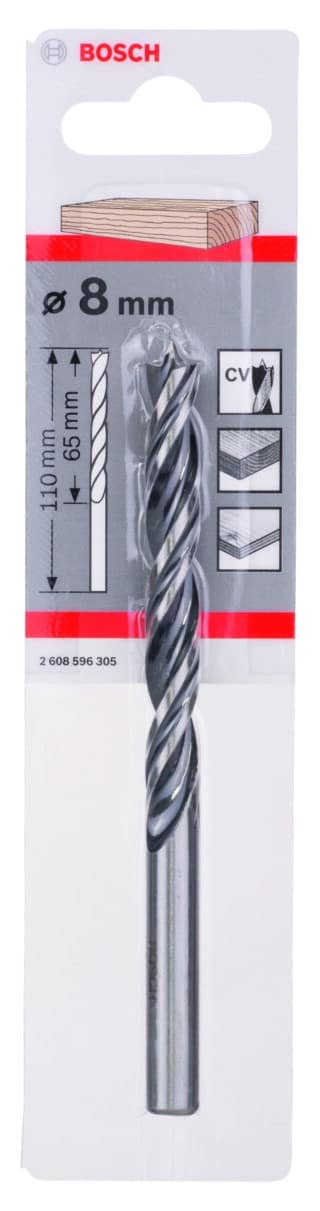 Träspiralborr, standard