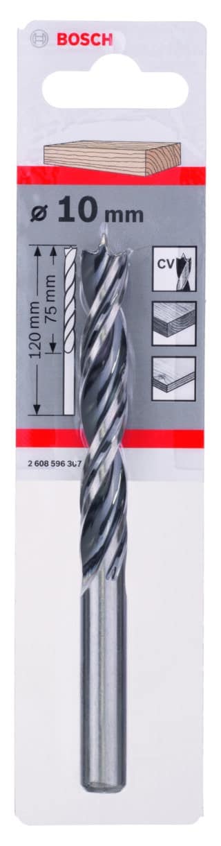 Träspiralborr, standard