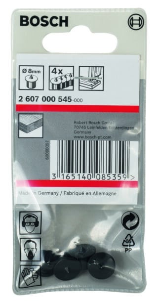 Pluggmarkörssats, 4 delar, 8 mm