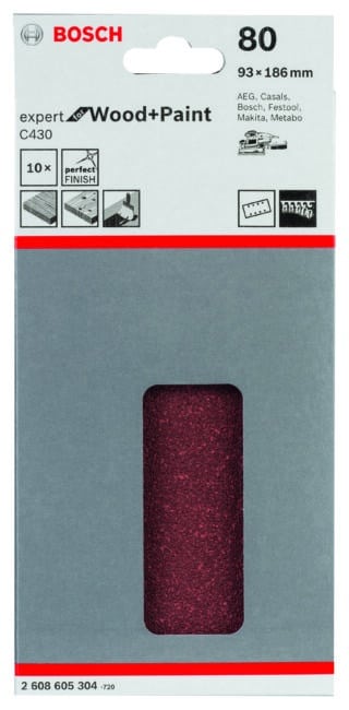Slippapper C430, 10-pack