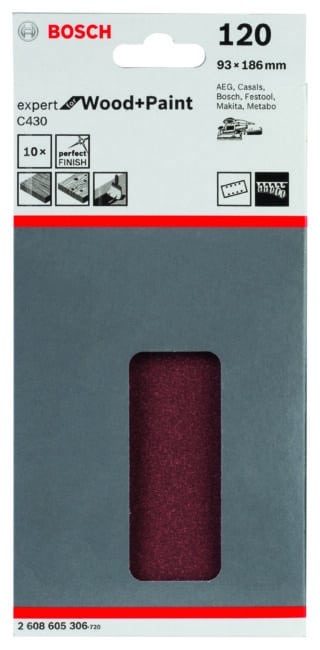 Slippapper C430, 10-pack