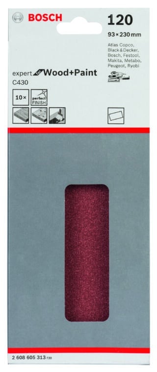 Slippapper C430, 10-pack