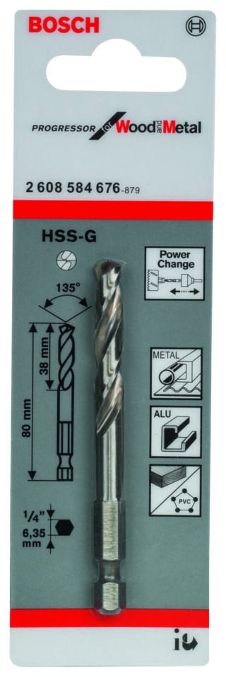 HSS-G centreringsborr