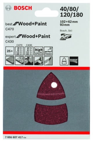 25-delars slippapperssats C470 och C430