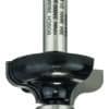 Kantprofileringsfräs F, 8 mm, R1 4,8 mm, D 31.8 mm, L 12.4 mm, G 54 mm
