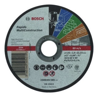 Rak kapskiva, Rapido Multi Construction