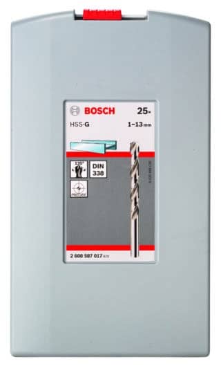 HSS-G ProBox metallborrsats, DIN 338, 135°, 25 delar, 1¿13 mm
