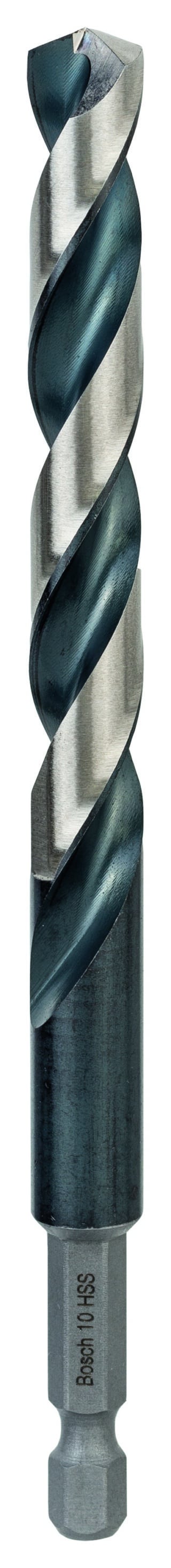 HSS spiralborrbit med sexkantsskaft 10,0 mm