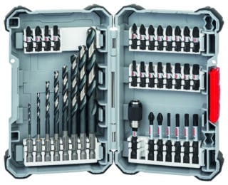 Impact Control HSS borr- och bitssats, 35 delar