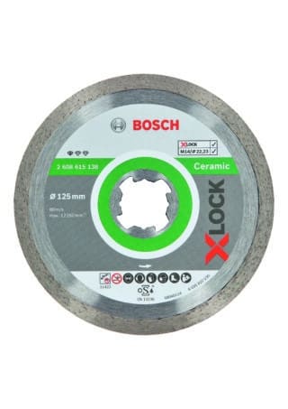 X-LOCK Standard for Ceramic diamantkapskiva 125 × 22,23 × 1,6 x 7