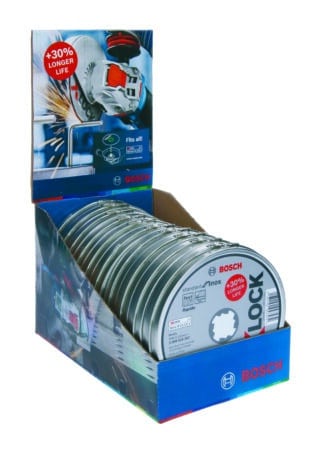 X-LOCK Standard for Inox 10 × 125 × 1 × 22,23 mm rak sågning