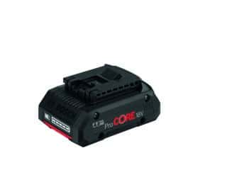 Bosch Professional ProCORE18V 4.0Ah Batteripack, Batterispänning: 18,0 V
