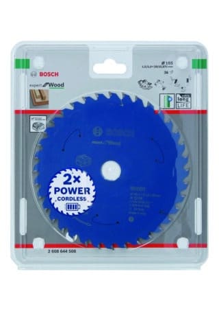 Expert for Wood cirkelsågklinga för sladdlösa sågar 165×1,5/1×20 T36