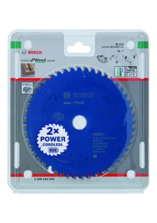 Expert for Wood cirkelsågklinga för sladdlösa sågar 165×1,5/1×20 T48