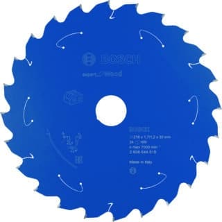 Expert for Wood cirkelsågklinga för sladdlösa sågar 216×1,7/1,2×30 T24