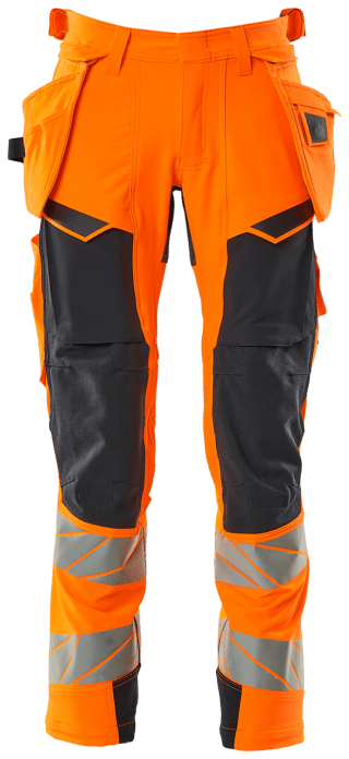BYXA 19031-711 MASCOT HIVIS ORANGE/MÖRK MARIN 82C50