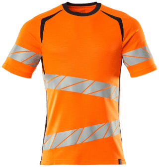 T-SHIRT 19082 HI-VIS ORANGE/  MARIN ONE L