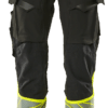 BYXA 19131-711 MASCOT SVART/HIVIS GUL 82C56