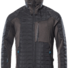 TERMOJACKA 17115 SVART/MÖRK   ANTRACIT XL