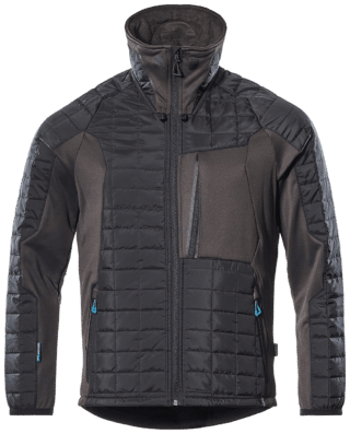 TERMOJACKA 17115 SVART/MÖRK   ANTRACIT XL
