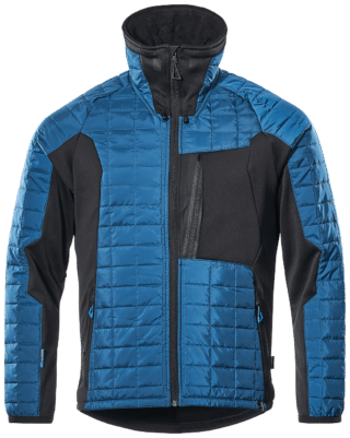 TERMOJACKA 17115 MÖRK         PETROLEUM/SVART 2XL