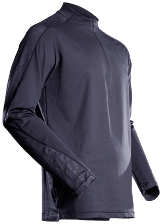 T-SHIRT 22681 LÅNGÄRMAD MÖRK  MARIN 2XL