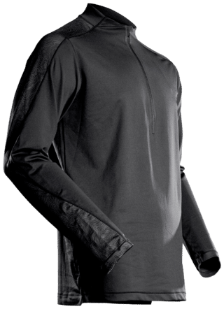 T-SHIRT 22681 LÅNGÄRMAD SVART L
