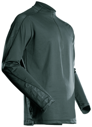 T-SHIRT 22681 LÅNGÄRMAD       SKOGSGRÖN L