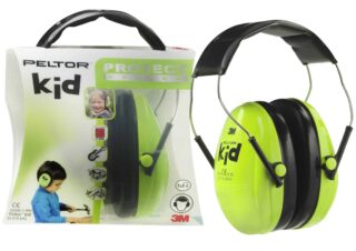 HÖRSELKÅPA PELTOR KID NEONGRÖN H510AK 466108156