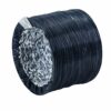 Flexibel ventilationsslang grå 1,5 m Ø150 mm
