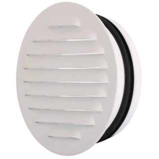 GALLER RUND MED STOS FLEXIT STÅL VIT D125MM
