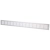 ÖVERLUFTSGALLER FLEXIT MATT ALUMINIUM 400X60MM