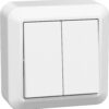 STRÖMBRYTARE CONNECT 2 HOME KRON UTP VIT 16A