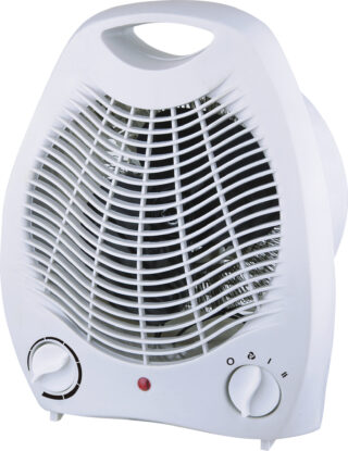 VÄRMEFLÄKT PLAST VIT 2000W